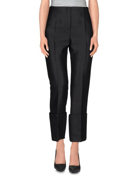 celine black trousers|Celine.